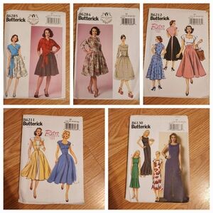 Butterick Sewing Pattern Bundle #2